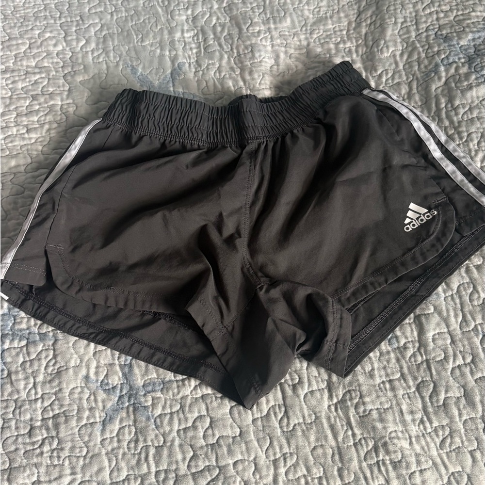 Adidas Women's Grey Athletic Shorts